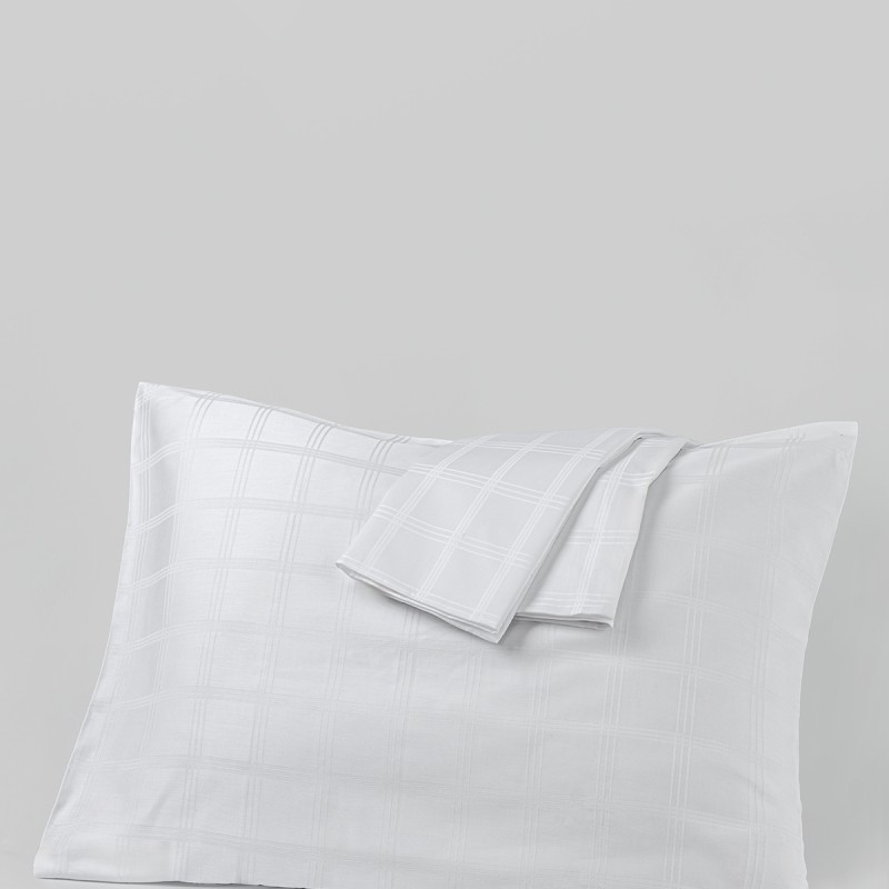 Febris Serisi 105Tel Pamuk Saten Otel Yastık Kılıfı