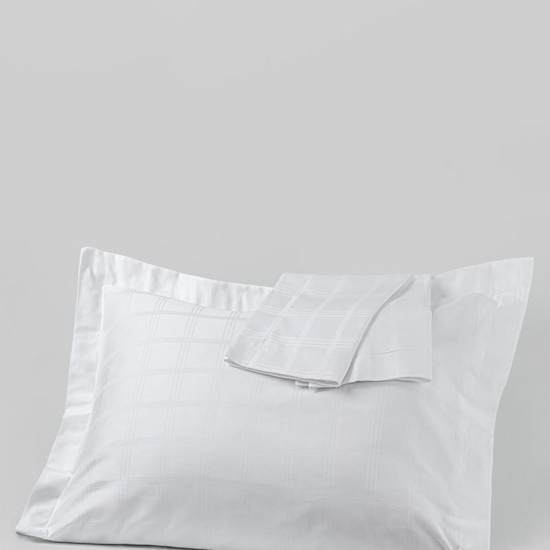 Febris Serisi 105Tel Pamuk Saten Otel Yastık Kılıfı