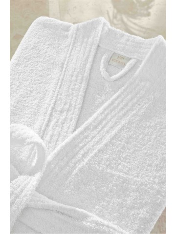Hera Serisi Kimono Yaka Otel Bornozu