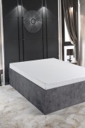 Hermes Serisi 83Tel Pamuk Polyester Saten Otel Çarşafı 1cm Çizgili