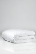 Hermes Serisi 83Tel Pamuk Polyester Saten Otel Nevresimi 1cm Çizgili