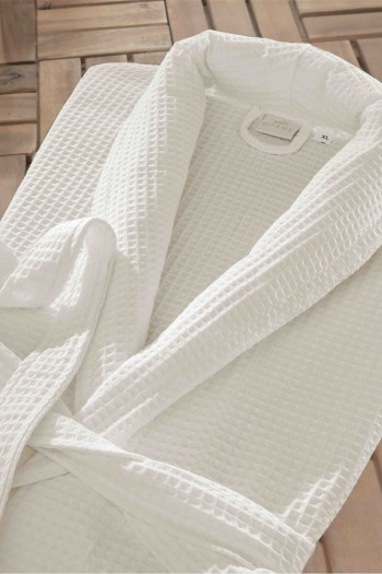 Orfe Serisi Kimono Yaka Pike Otel Bornozu