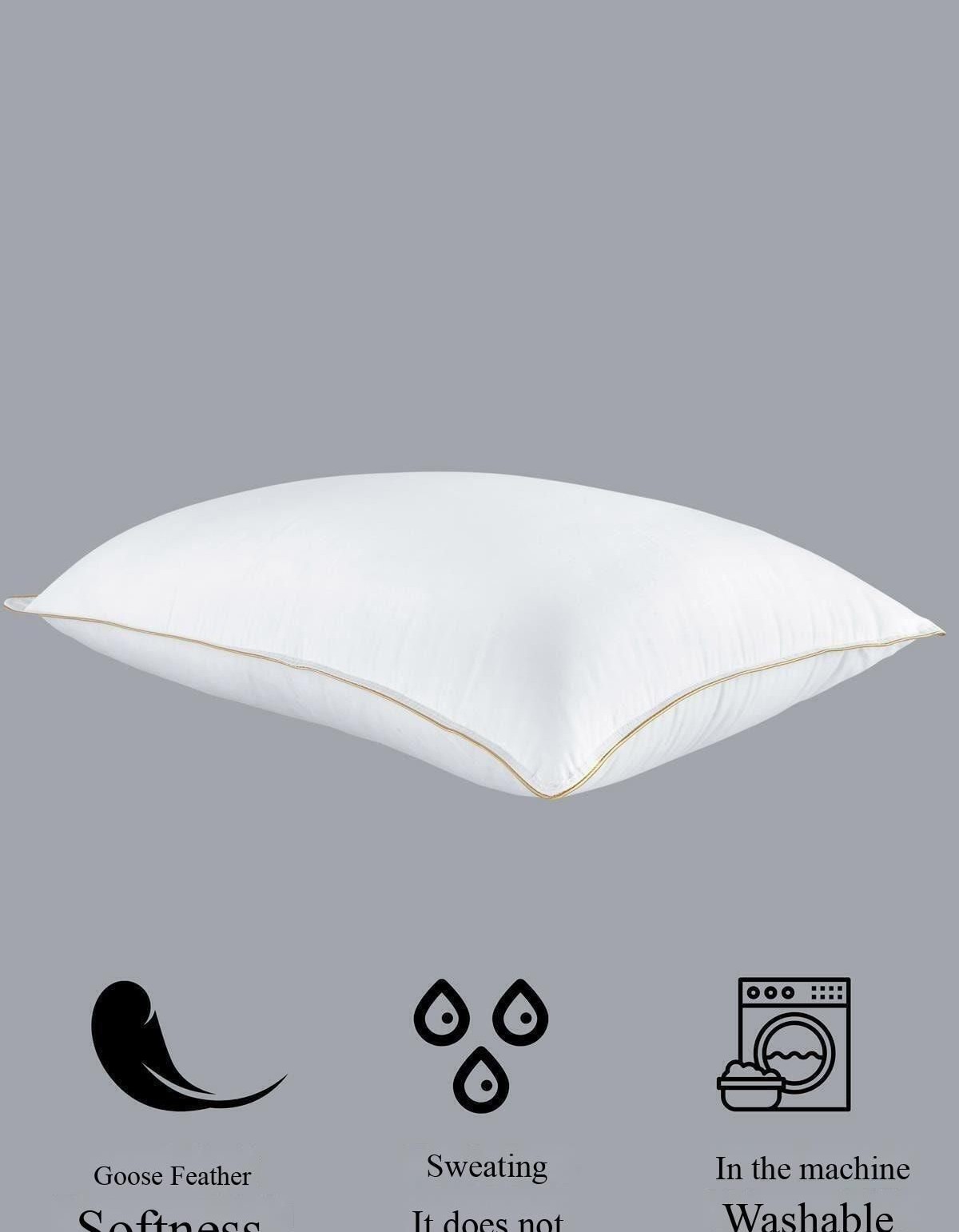 Varol 1 Adet Gold Serisi 1200Gr Nano Jel Yastık 50x70cm