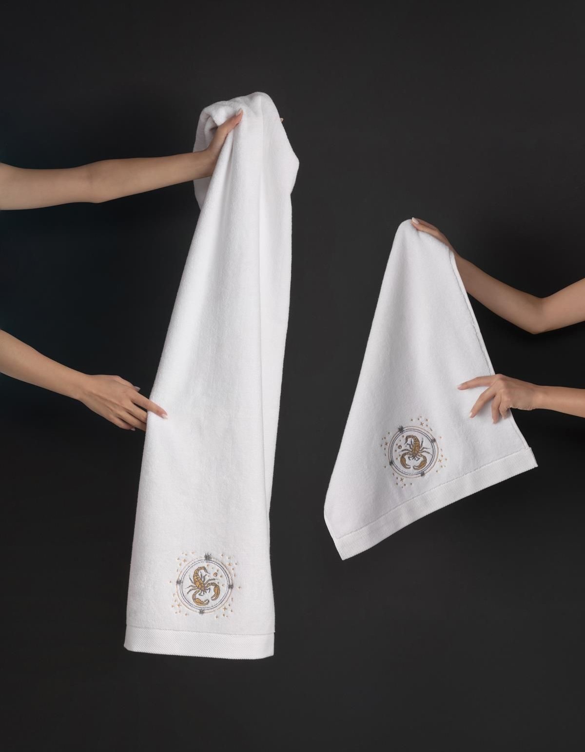 Varol Lüks Microcotton Burç Nakışlı Havlu Seti – Yumuşak & Dayanıklı Varol Lüks Microcotton Burç Nakışlı Havlu Seti – Yumuşak & Dayanıklı