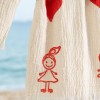 Varol %100 Organik, El İşçiliği Taş Baskı Çocuk Bornozu - Baby Varol %100 Organik, El İşçiliği Taş Baskı Çocuk Bornozu - Baby