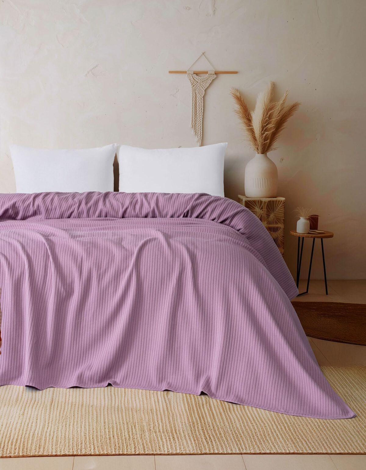 Varol %100 Pamuk Örgü Pike | 220x240 cm | 1. Sınıf Kalite | 7 Renk Seçeneği