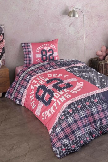 Varol %100 Pamuk Saten Genç Nevresim Takımı - New York