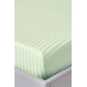 Varol %100 Pamuk Saten Stripe Battal Boy (King Size) Lastikli Çarşaf Takımı – 30 cm – 2 Yastık Kılıfı – 180x200
