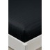 Varol %100 Pamuk Saten Stripe Tek Kişilik Lastikli Çarşaf Takımı – 30 cm – 1 Yastık Kılıfı KAHVE - SİYAH