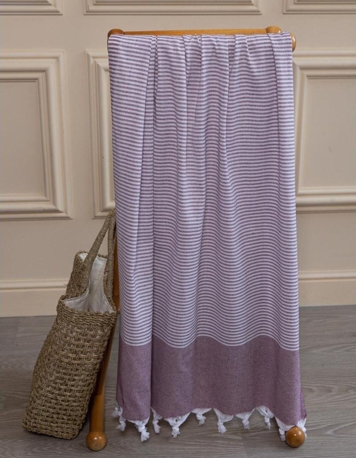 Varol 2 Adet %100 Pamuk Peştemal Büşra