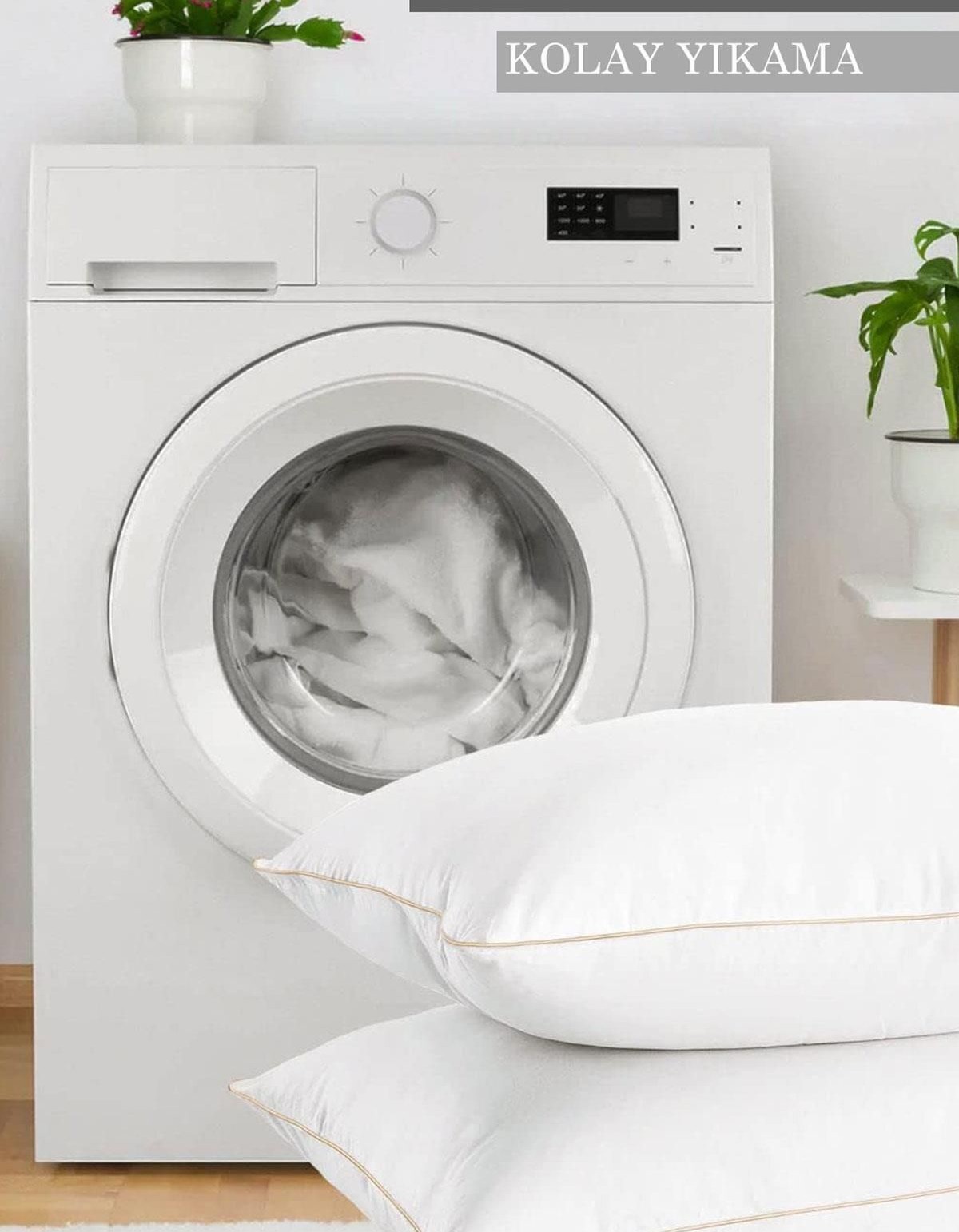 Varol 2 Adet Gold Serisi 1200Gr Nano Jel Yastık 50x70cm Varol 2 Adet Gold Serisi 1200Gr Nano Jel Yastık 50x70cm