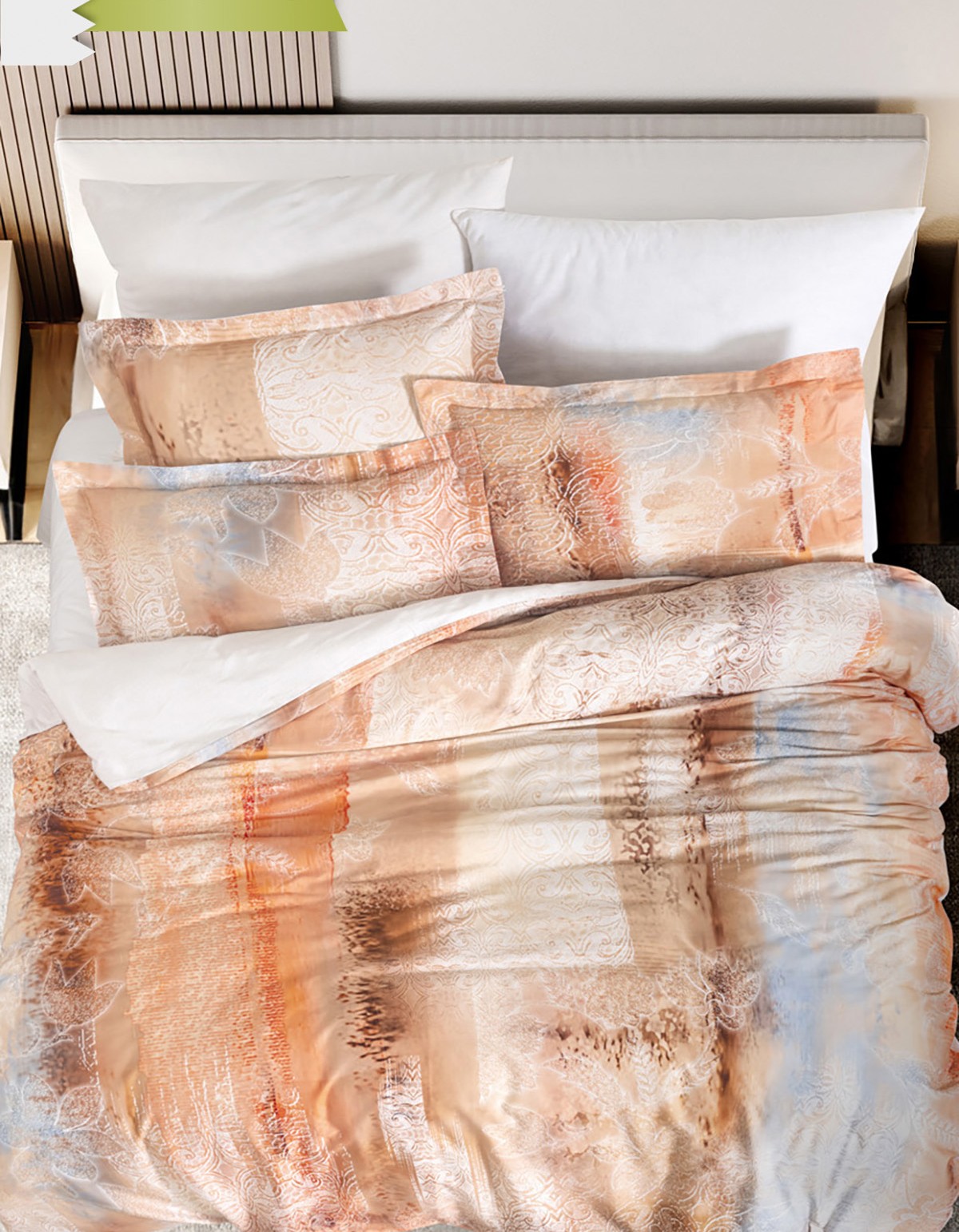 Varol 250 TC Bambu Karışımlı Pamuk Saten Nevresim Takımı – Çift Kişilik - DELMORE Varol 250 TC Bambu Karışımlı Pamuk Saten Nevresim Takımı – Çift Kişilik - DELMORE