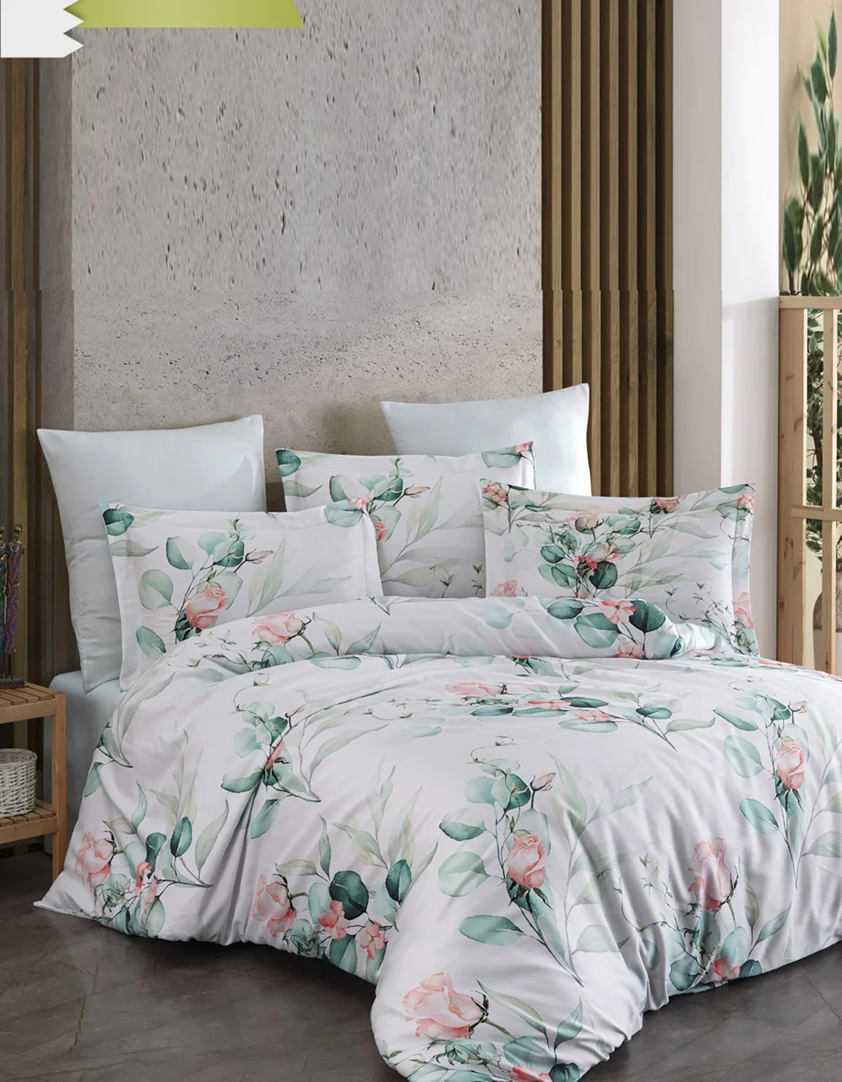 Varol 250 TC Bambu Karışımlı Pamuk Saten Nevresim Takımı – Çift Kişilik - ELBİST Varol 250 TC Bambu Karışımlı Pamuk Saten Nevresim Takımı – Çift Kişilik - ELBİST
