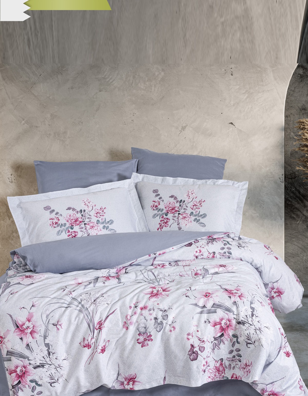 Varol 250 TC Bambu Karışımlı Pamuk Saten Nevresim Takımı – Çift Kişilik - GRANDE