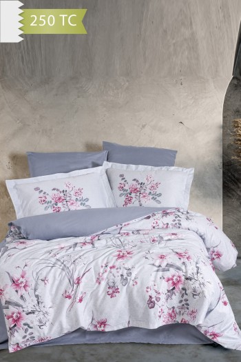 Varol 250 TC Bambu Karışımlı Pamuk Saten Nevresim Takımı – Çift Kişilik - GRANDE