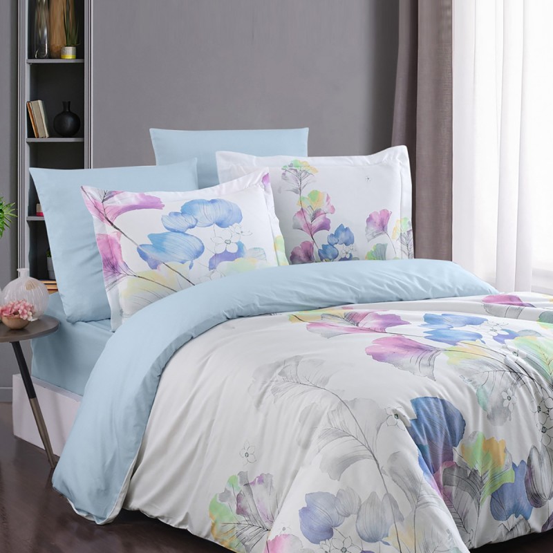 Varol 250 TC Bambu Karışımlı Pamuk Saten Nevresim Takımı – Çift Kişilik - LUCE