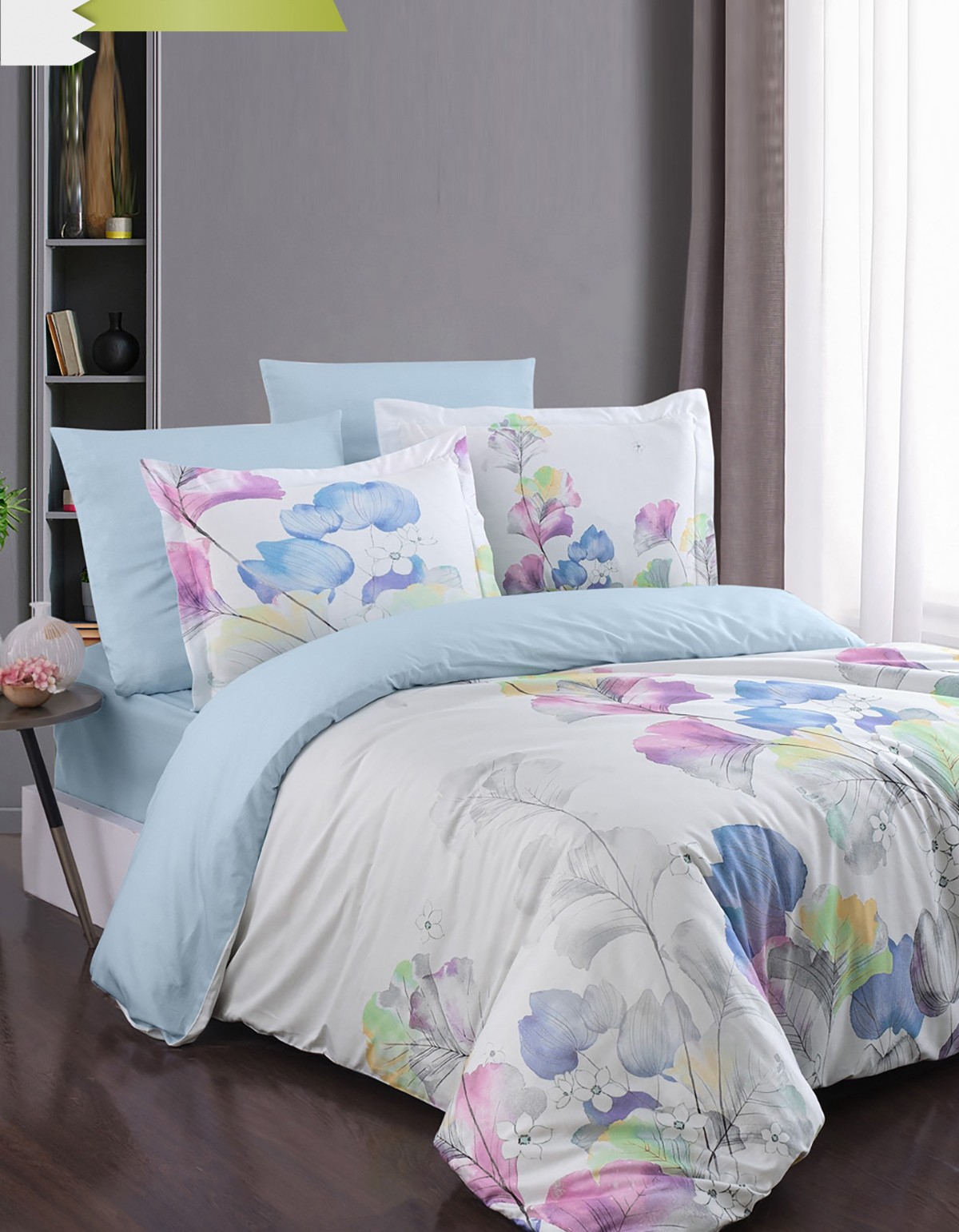 Varol 250 TC Bambu Karışımlı Pamuk Saten Nevresim Takımı – Çift Kişilik - NİCE Varol 250 TC Bambu Karışımlı Pamuk Saten Nevresim Takımı – Çift Kişilik - NİCE