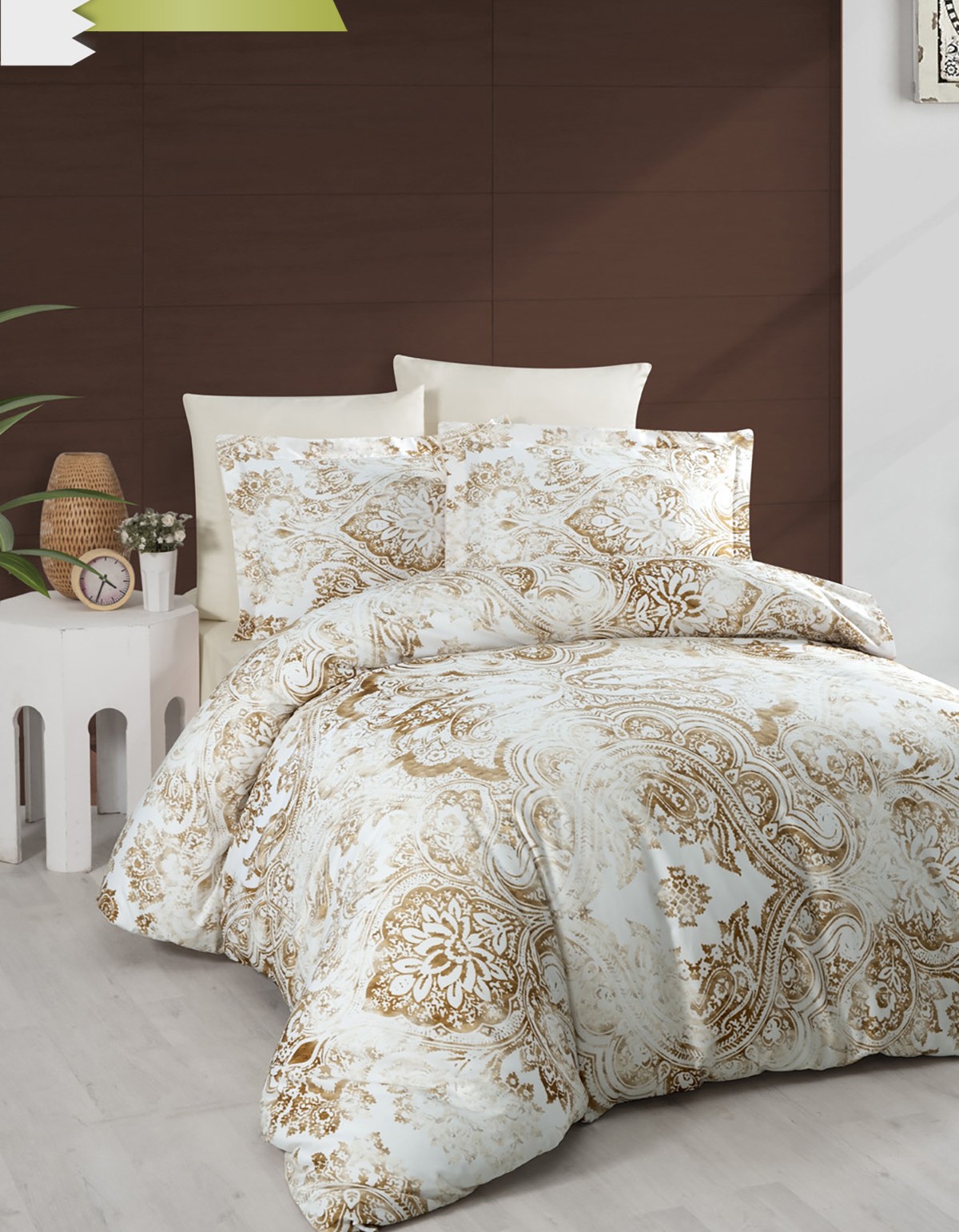 Varol 250 TC Bambu Karışımlı Pamuk Saten Nevresim Takımı – Çift Kişilik - SANTE Varol 250 TC Bambu Karışımlı Pamuk Saten Nevresim Takımı – Çift Kişilik - SANTE