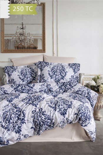 Varol 250 TC Bambu Karışımlı Pamuk Saten Nevresim Takımı – Çift Kişilik - TİVOLİ