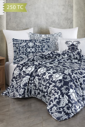 Varol 250 TC Bambu Karışımlı Pamuk Saten Nevresim Takımı – Family Size - CAPRİ