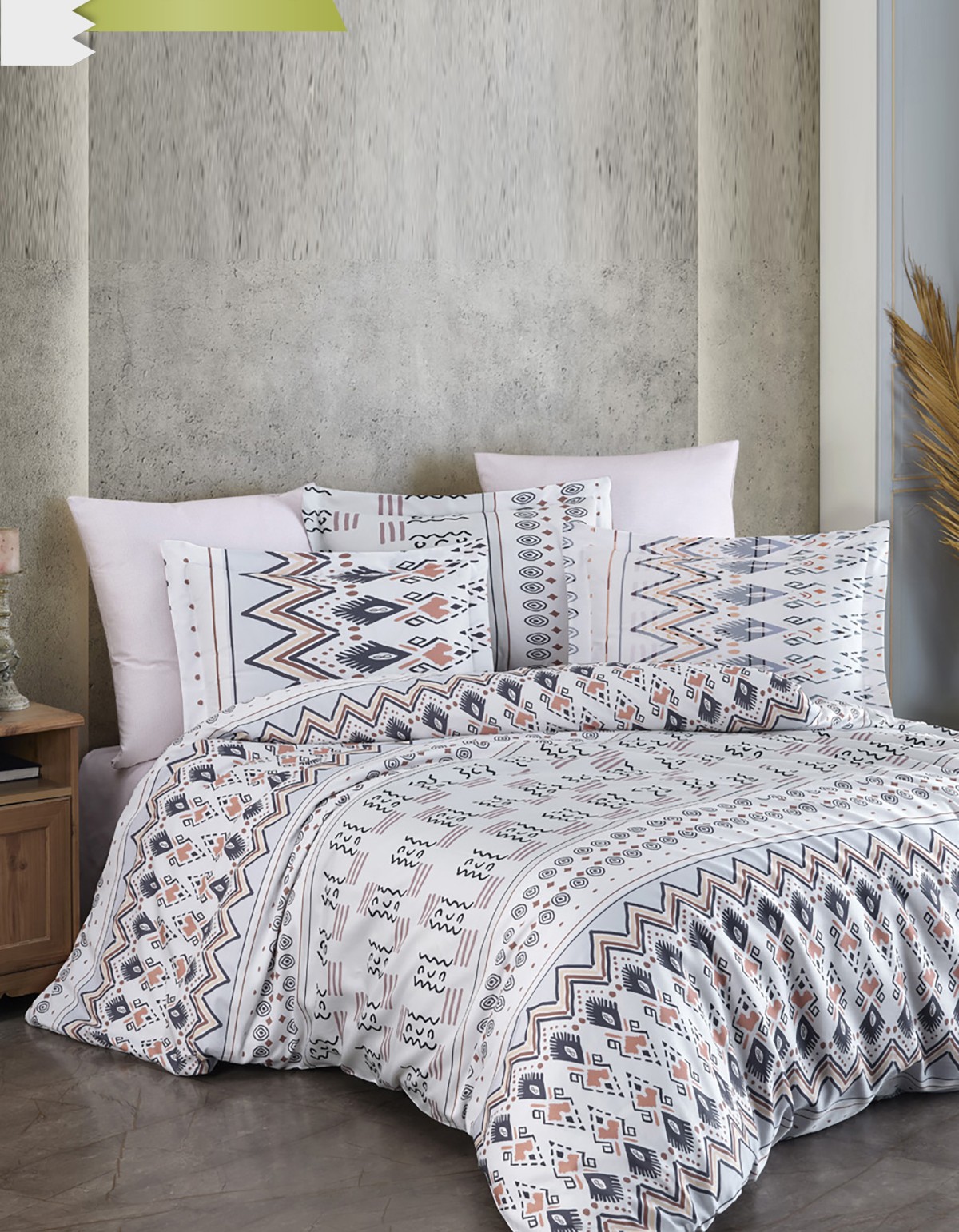 Varol 250 TC Bambu Karışımlı Pamuk Saten Nevresim Takımı – Family Size - CORSO Varol 250 TC Bambu Karışımlı Pamuk Saten Nevresim Takımı – Family Size - CORSO