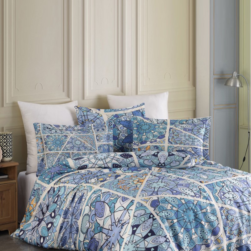 Varol 250 TC Bambu Karışımlı Pamuk Saten Nevresim Takımı – Family Size - DAVİNCİ Varol 250 TC Bambu Karışımlı Pamuk Saten Nevresim Takımı – Family Size - DAVİNCİ