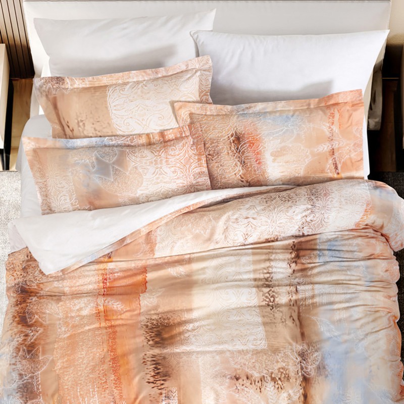 Varol 250 TC Bambu Karışımlı Pamuk Saten Nevresim Takımı – Family Size - DELMORE Varol 250 TC Bambu Karışımlı Pamuk Saten Nevresim Takımı – Family Size - DELMORE