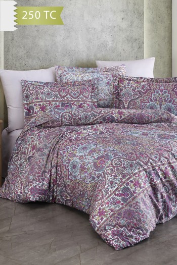 Varol 250 TC Bambu Karışımlı Pamuk Saten Nevresim Takımı – Family Size - ETERNITY