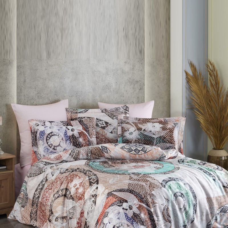 Varol 250 TC Bambu Karışımlı Pamuk Saten Nevresim Takımı – Family Size - FİOSOLE Varol 250 TC Bambu Karışımlı Pamuk Saten Nevresim Takımı – Family Size - FİOSOLE