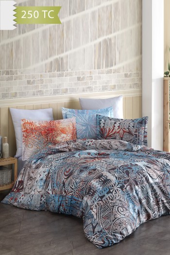 Varol 250 TC Bambu Karışımlı Pamuk Saten Nevresim Takımı – Family Size - GRAMERCY