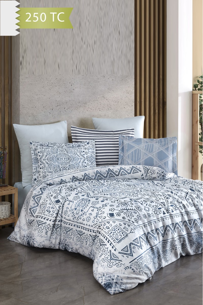Varol 250 TC Bambu Karışımlı Pamuk Saten Nevresim Takımı – Family Size - JESOLO