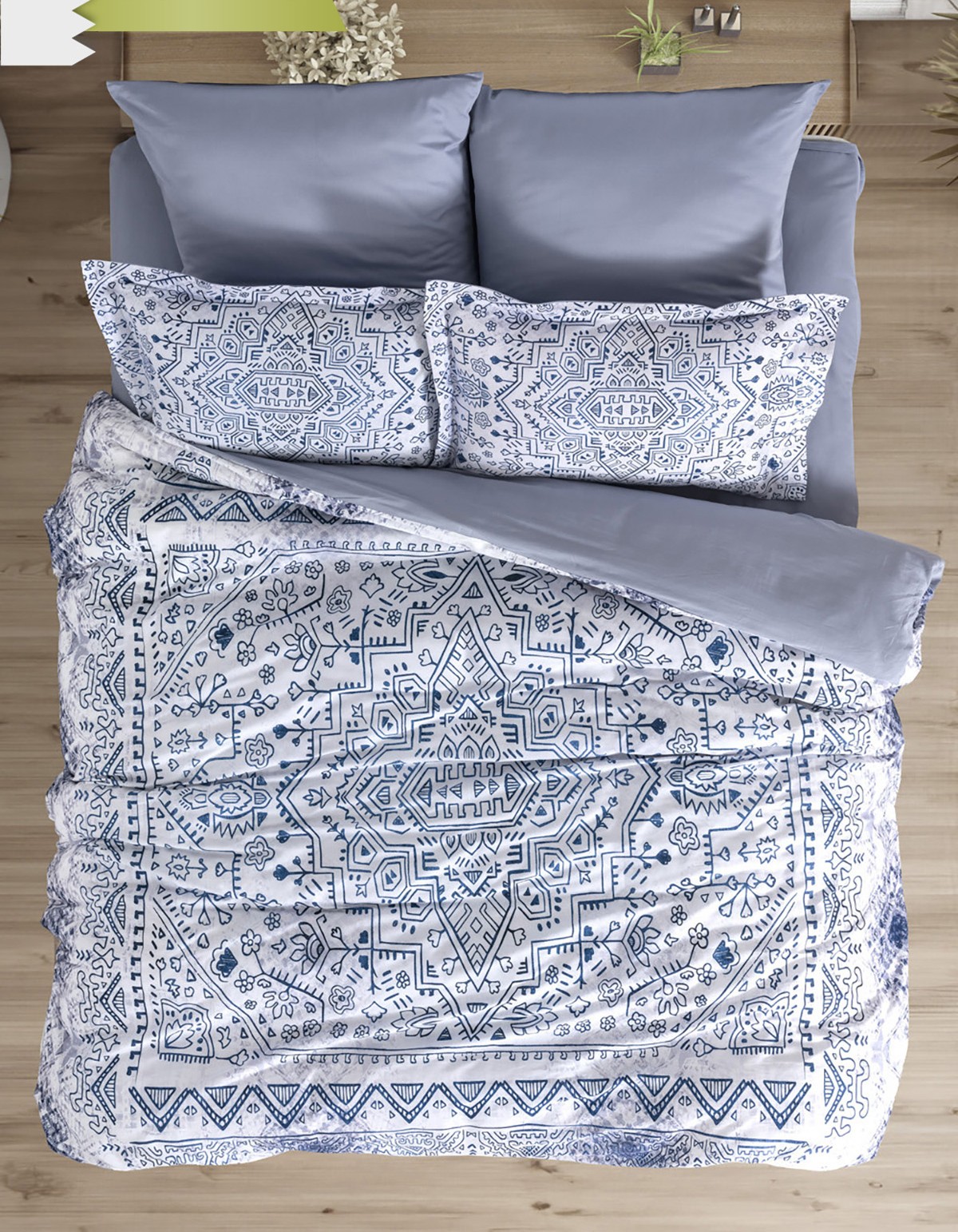 Varol 250 TC Bambu Karışımlı Pamuk Saten Nevresim Takımı – Family Size - JESOLO Varol 250 TC Bambu Karışımlı Pamuk Saten Nevresim Takımı – Family Size - JESOLO