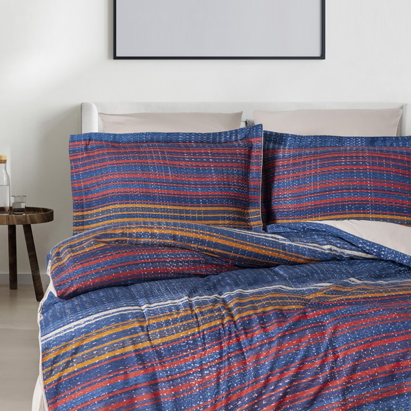 Varol 250 TC Bambu Karışımlı Pamuk Saten Nevresim Takımı – Family Size - LİNEAR Varol 250 TC Bambu Karışımlı Pamuk Saten Nevresim Takımı – Family Size - LİNEAR