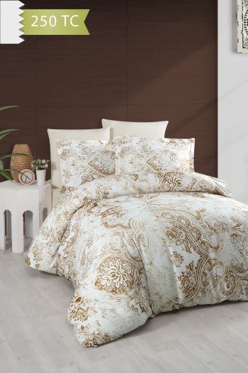 Varol 250 TC Bambu Karışımlı Pamuk Saten Nevresim Takımı – Family Size - SANTE