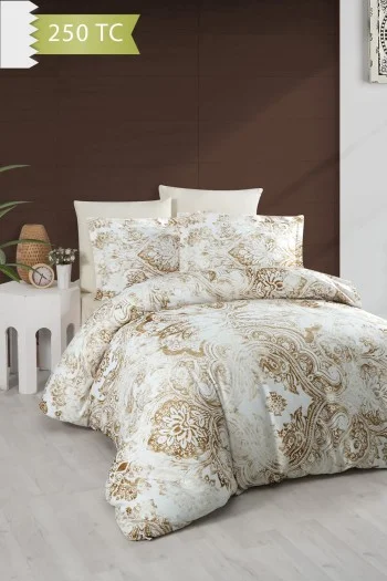 Varol 250 TC Bambu Karışımlı Pamuk Saten Nevresim Takımı – Family Size - SANTE