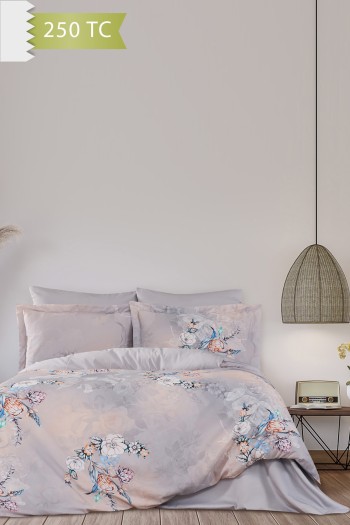 Varol 250 TC Bambu Karışımlı Pamuk Saten Nevresim Takımı – Family Size - SORİSSO