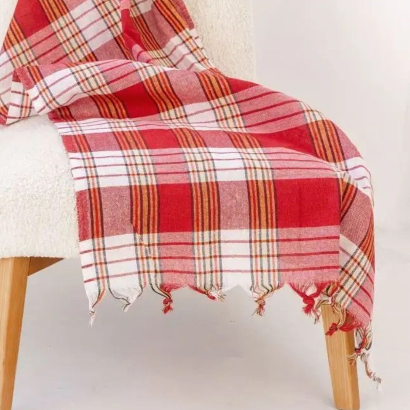 Varol 4 Adet Klastik Pamuk Peştemal (Geleneksel Hamam Peştemali)