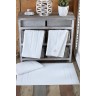 Varol 4 Adet Odelia Serisi Ayak Havlu 50x70 200gr Beyaz