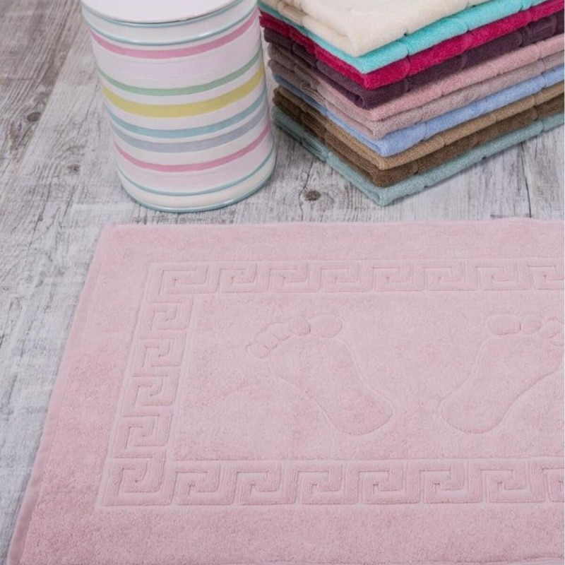 Varol 4 Adet Talia Serisi Ayak Havlusu 50x70 250gr - Pudra