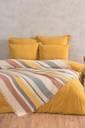 Varol 4 Katlı %100 Pamuk Müslin Pike & Yatak Örtüsü – 230x250 cm görseli 6