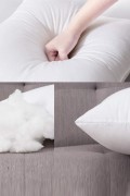 Varol 43x43 cm Dolu Kırlent Yastık – Yumuşak Dokulu, Formunu Koruyan İç Dolgu görseli 3