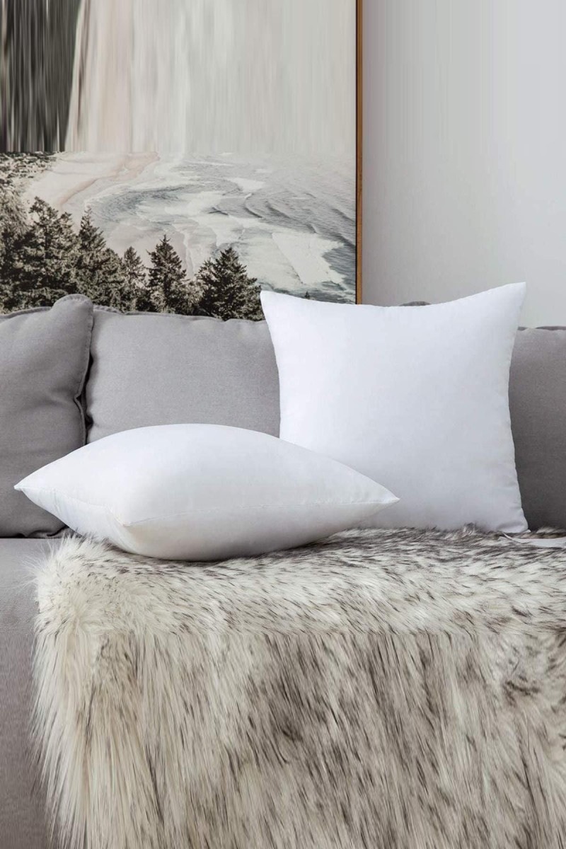 Varol 45x45 cm 350 gr Dolu Kırlent Yastık – Dengeli Dolgunluk, Yumuşak ve Dayanıklı doku detayı