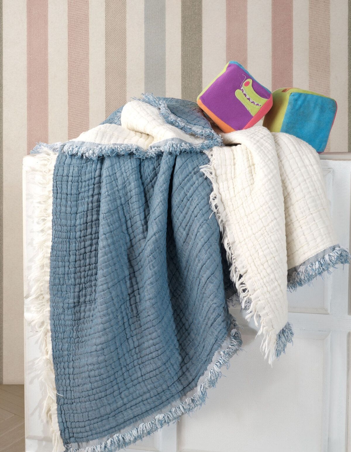 Varol 5 Katlı %100 Pamuk Müslin Bebek Battaniyesi Varol 5 Katlı %100 Pamuk Müslin Bebek Battaniyesi