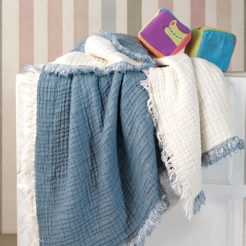 Varol 5 Katlı %100 Pamuk Müslin Bebek Battaniyesi Varol 5 Katlı %100 Pamuk Müslin Bebek Battaniyesi