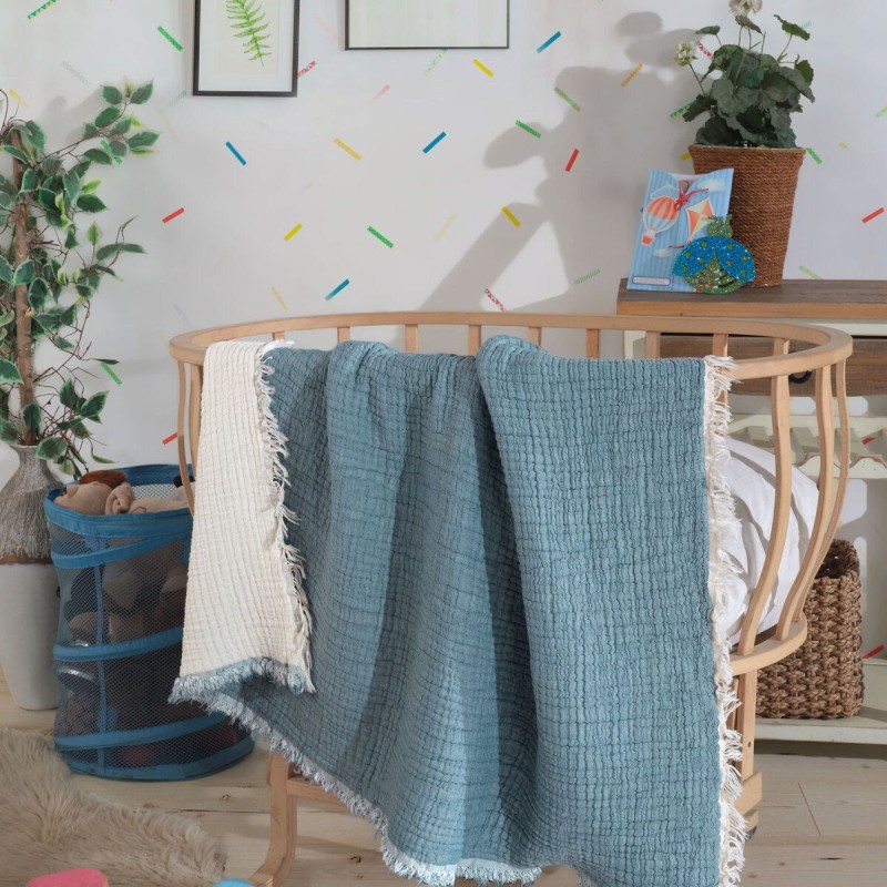 Varol 5 Katlı %100 Pamuk Müslin Bebek Battaniyesi Varol 5 Katlı %100 Pamuk Müslin Bebek Battaniyesi