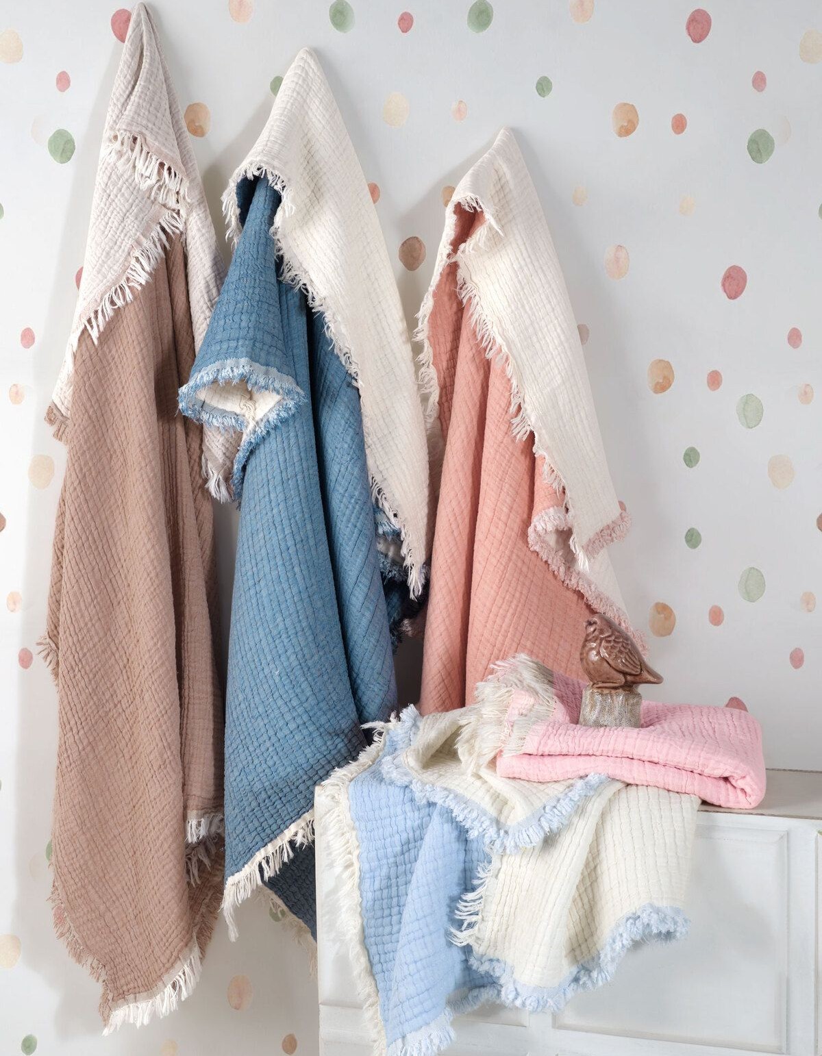 Varol 5 Katlı %100 Pamuk Müslin Bebek Battaniyesi Varol 5 Katlı %100 Pamuk Müslin Bebek Battaniyesi