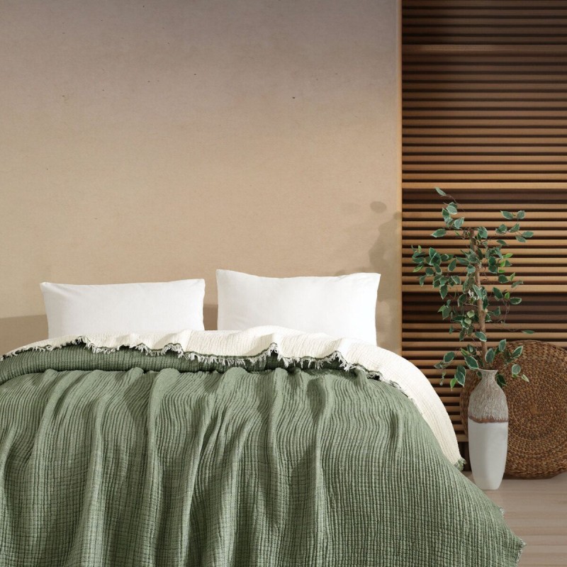 Varol 5 Katlı %100 Pamuk Müslin Yatak Örtüsü – 230x240 cm Varol 5 Katlı %100 Pamuk Müslin Yatak Örtüsü – 230x240 cm