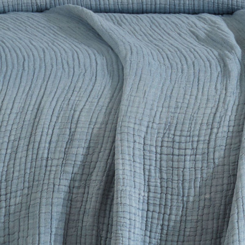 Varol 5 Katlı %100 Pamuk Müslin Yatak Örtüsü – 230x240 cm Varol 5 Katlı %100 Pamuk Müslin Yatak Örtüsü – 230x240 cm