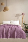 Varol 5 Katlı Çift Kişilik %100 Pamuk Müslin Yatak Örtüsü – 230x240 cm görseli 2
