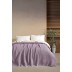 Varol 5 Katlı Çift Kişilik %100 Pamuk Müslin Yatak Örtüsü – 230x240 cm - LİLA